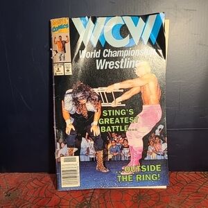 132326 WCW World Championship Wrestling #8 (Marvel) Black Stinger Saga, Part 1#b